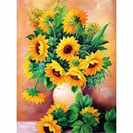 Flower Diy Paint By Numbers Kits VM97458 - NEEDLEWORK KITS