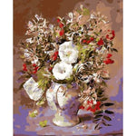 Flower Diy Paint By Numbers Kits ZXQ956 - NEEDLEWORK KITS