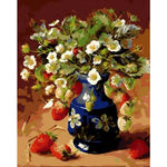 Flower Diy Paint By Numbers Kits ZXQ982 - NEEDLEWORK KITS