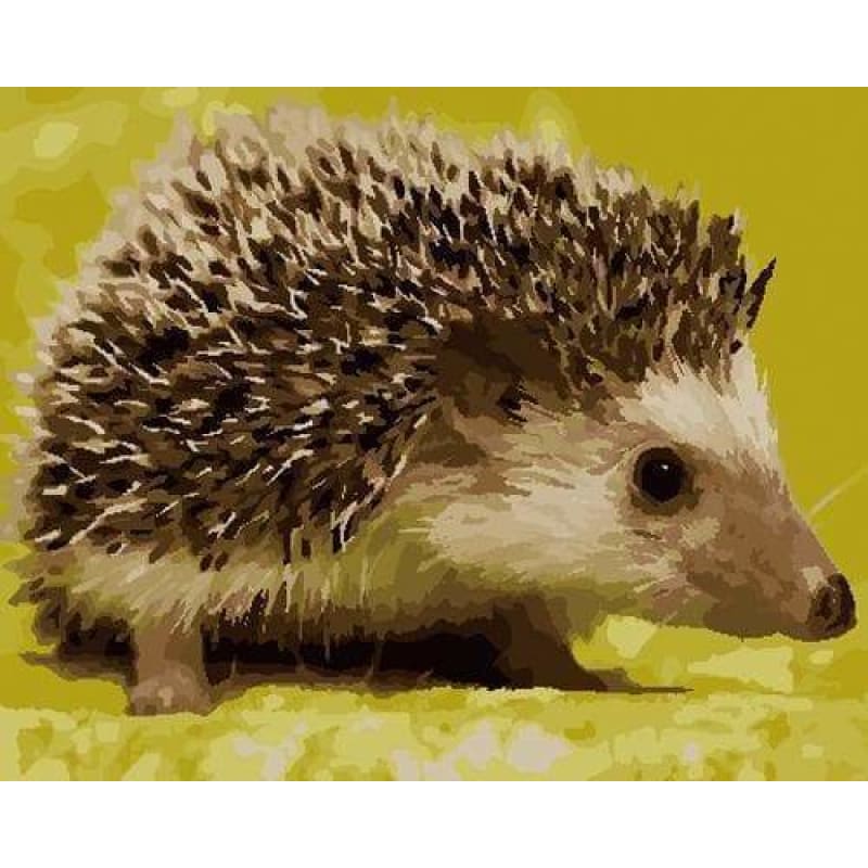 Hedgehog Diy Paint By Numbers Kits ZXB786 - NEEDLEWORK KITS