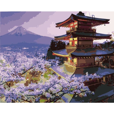 Landscape Diy Paint By Numbers Kits WM-1449 - NEEDLEWORK KITS