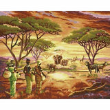 Landscape Diy Paint By Numbers Kits ZXB174 - NEEDLEWORK KITS