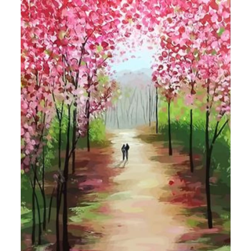 Landscape Forest Diy Paint By Numbers Kits ZXQ2754 - NEEDLEWORK KITS