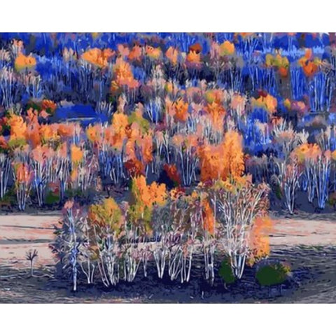 Landscape Forest Diy Paint By Numbers Kits ZXQ402 - NEEDLEWORK KITS