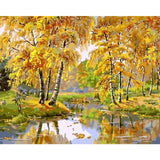 Landscape Forest Diy Paint By Numbers SY-4050-040 - NEEDLEWORK KITS