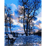 Landscape Tree Diy Paint By Numbers Kits YM-4050-171 - NEEDLEWORK KITS