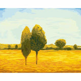 Landscape Tree Diy Paint By Numbers Kits ZXB592 - NEEDLEWORK KITS