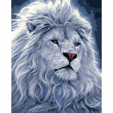 Lion Diy Paint By Numbers Kits WM-1673 - NEEDLEWORK KITS