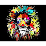Lion Diy Paint By Numbers Kits WM-463 - NEEDLEWORK KITS