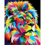 Lion Diy Paint By Numbers Kits WM-592 - NEEDLEWORK KITS