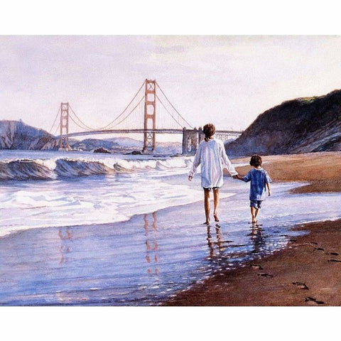 Mon And Baby Diy Paint By Numbers Kits PBN97489 - NEEDLEWORK KITS