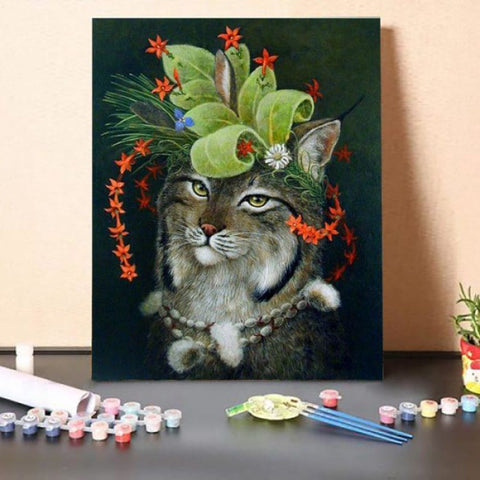 Noble Cat – Paint By Numbers Kit