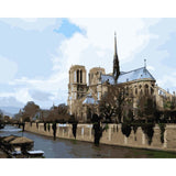 Notre Dame de Paris Diy Paint By Numbers Kits WM-1078 - NEEDLEWORK KITS