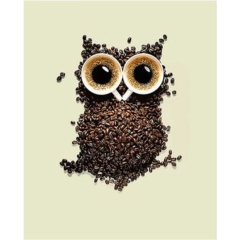 Owl Diy Paint By Numbers Kits ZXQ2794 - NEEDLEWORK KITS