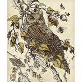 Owl Diy Paint By Numbers Kits ZXQ3994 - NEEDLEWORK KITS