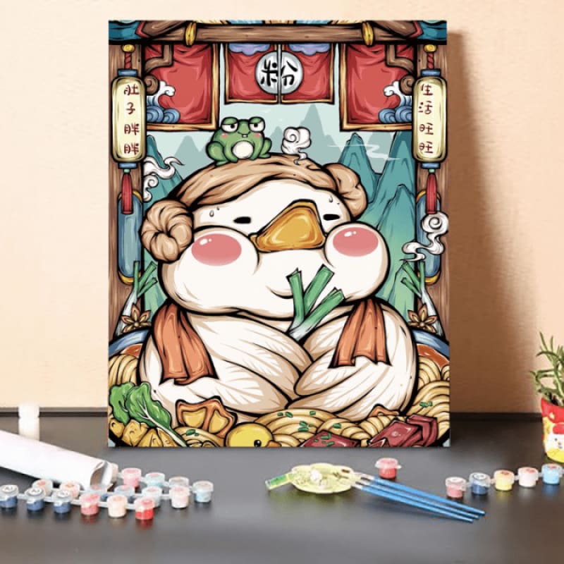 Paint by Numbers Kit-Delicious duck