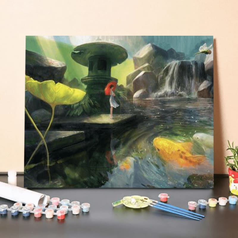 Paint by Numbers Kit-Giant Kois