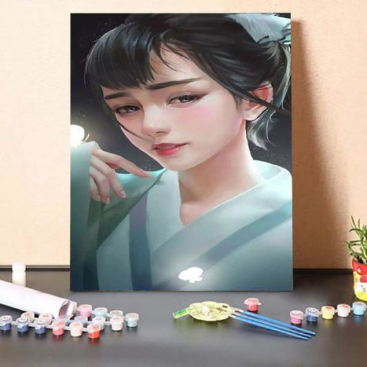 Paint by Numbers Kit-Ladylike