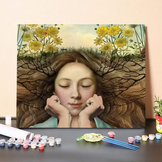 Paint By Numbers Kit-Listen
