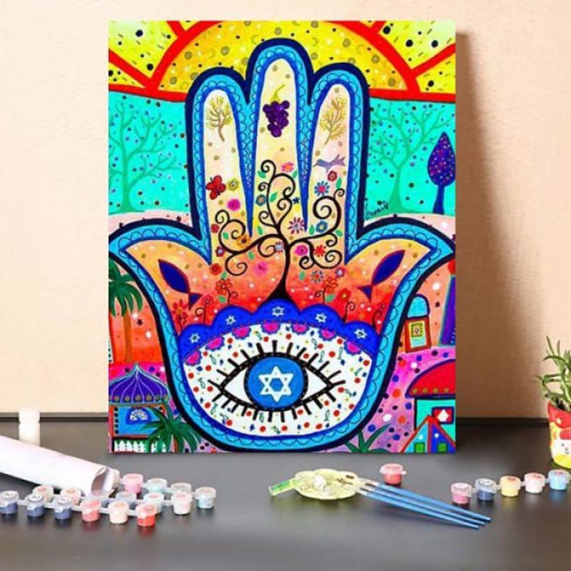 Paint By Numbers Kit Magic Palm