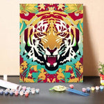 Paint by Numbers Kit Tiger Head