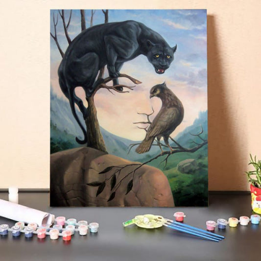 Paint by Numbers Kit-Wrong Impression