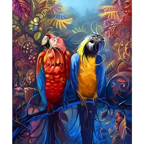 Parrot Diy Paint By Numbers Kits ZXQ3361 - NEEDLEWORK KITS