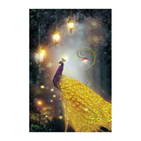 Peacock Diy Paint By Numbers Kits PBN30015 - NEEDLEWORK KITS