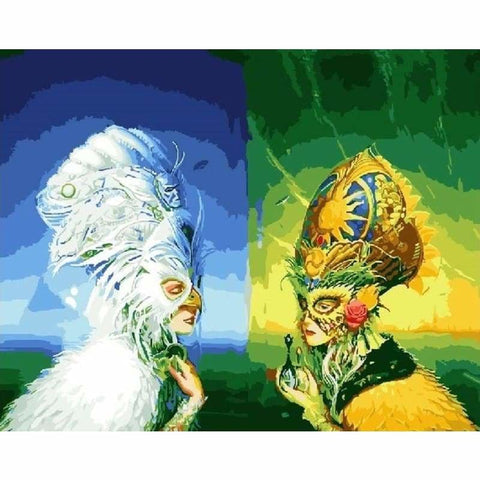 Peacock Diy Paint By Numbers Kits PBN94901 - NEEDLEWORK KITS