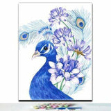 Peacock Diy Paint By Numbers Kits VM97538 - NEEDLEWORK KITS
