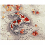 Pet Gold Fish Diy Paint By Numbers Kits YM-4050-055 - NEEDLEWORK KITS