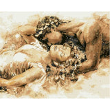 Portrait Diy Paint By Numbers Kits PBN95739 - NEEDLEWORK KITS