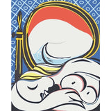 Portrait Woman Diy Paint By Numbers Kits WM-1083 - NEEDLEWORK KITS