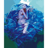 Portrait Woman Diy Paint By Numbers Kits ZXQ2661 - NEEDLEWORK KITS