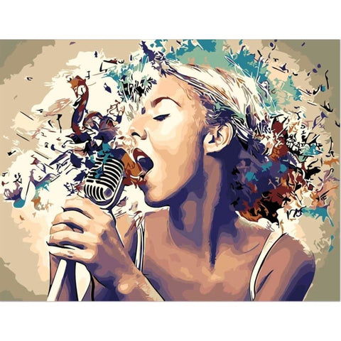 Rock Diy Paint By Numbers Kits VM94927 - NEEDLEWORK KITS