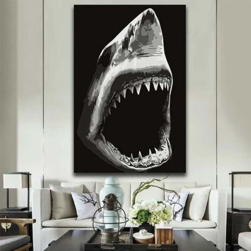 Shark Diy Paint By Numbers Kits VM30251 - NEEDLEWORK KITS