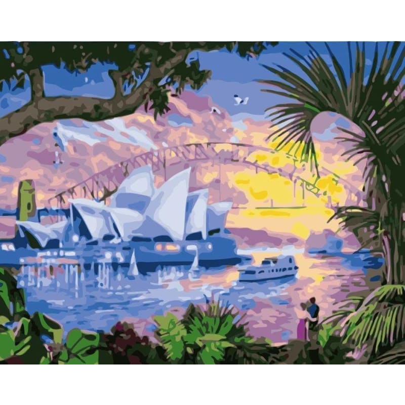 Sydney Diy Paint By Numbers Kits WM-199 - NEEDLEWORK KITS