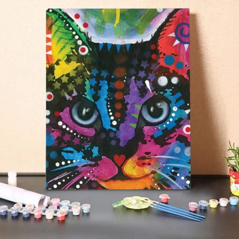 Tabby I – Paint By Numbers Kit