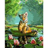 Tiger Diy Paint By Numbers Kits WM-630 - NEEDLEWORK KITS
